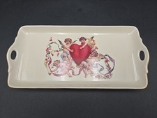 Pickard Fine China Desk Tray Cherub Valentine USA Trinket Dish Whimsical Decor