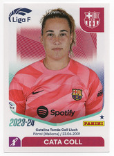 #45. Cata Coll (FC Barcelona) Panini Liga F 2023-24 Sticker