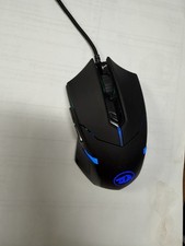 Redragon Wired Optical Gaming Mouse Black LED Lighting Ergonomic Scroll Wheel