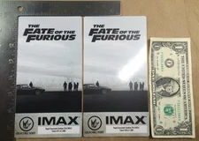 (Lot of 2) Fate of the Furious Regal Collectible IMAX Tickets Vin Diesel 