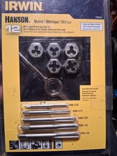Irwin Hanson 12 Pc Metric All Purpose Tap & D...