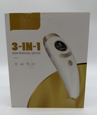 IPL Laser Hair Removal Device 3-in-1 Permanent Hair Remover LCD Display Open Box
