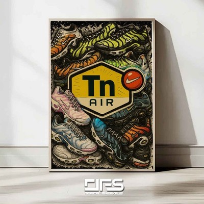 Air Max Plus TN poster  tuned tn 1 logo  Display  Tn wallpaper no frame gift