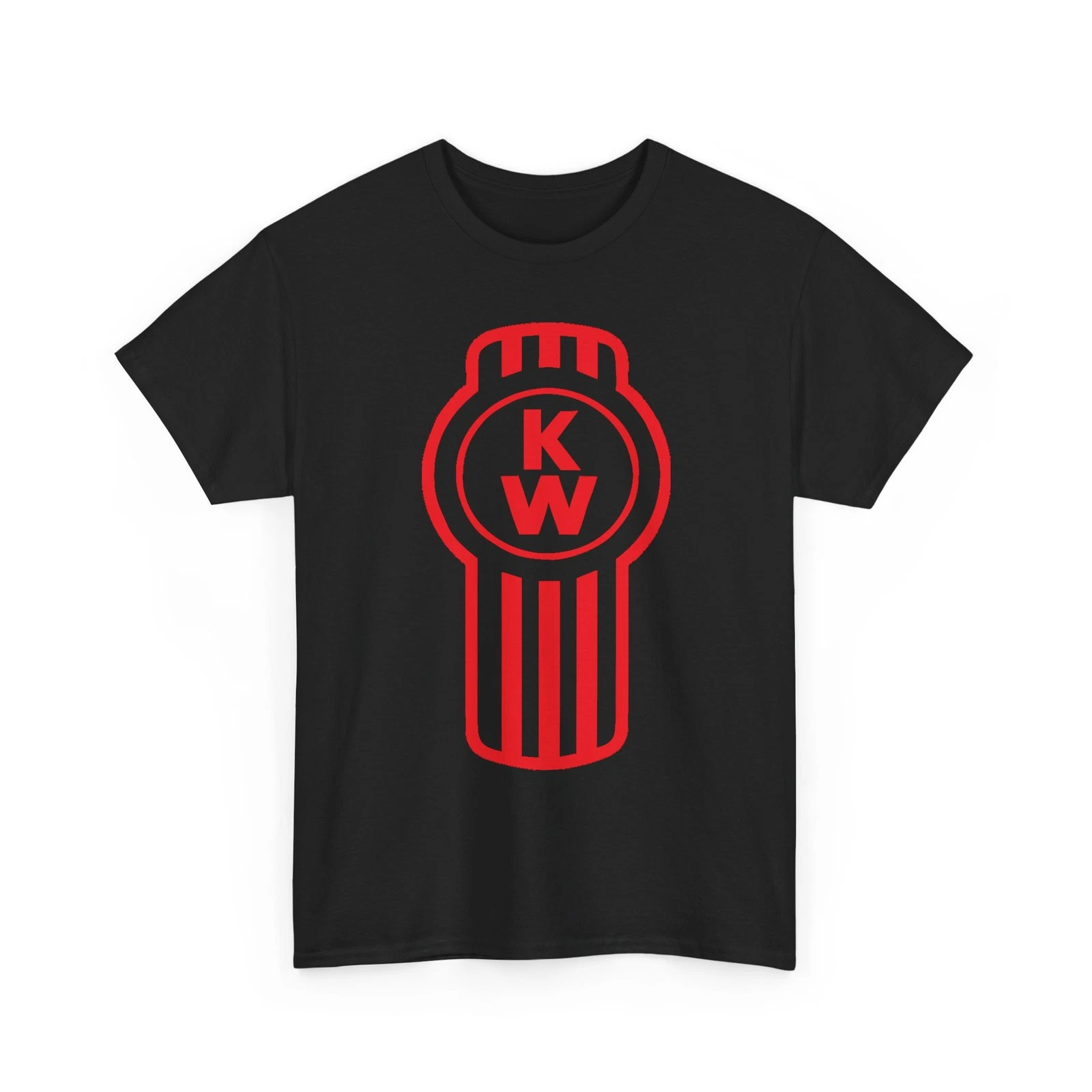 Red Print Semi Truck Logo Trucker Driver Unisex Heavy Cotton Tshirt
Opens in a new window or tab