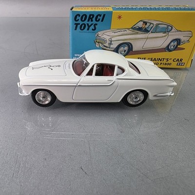 Corgi Toys The Saint's Car Volvo P1800 258 Diecast NEW | eBay