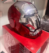 Iron Man MK5 Helmet 1:1 Wearable US Voice-controlled Multicolored Mask New Gift