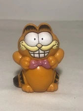 VINTAGE GARFIELD WITH PINK BOW TIE PVC Figure Toy