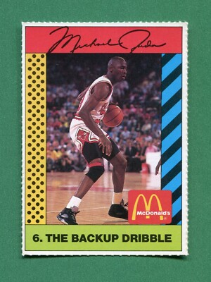 NBA　シカゴ・ブルズ　90s 黄金時代　カード MICHAEL JORDAN CHICAGO BULLS 1990 Mc DONALD'S NBA BASKETBALL CARD