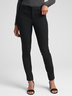 Pantalon Skinny Cheville Gap - Taille 16 - Noir - Occasion Très Bon état - Coton - Longueur 27 Pouces (entrejambe)