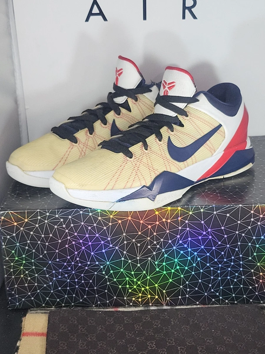 Size 8.5 - Nike Kobe 7 VII System Olympic USA Team 488371-102 2012