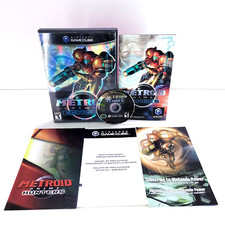 Metroid Prime 2: Echoes (GameCube, 2004) W/ Manual and Inserts CIB Tested