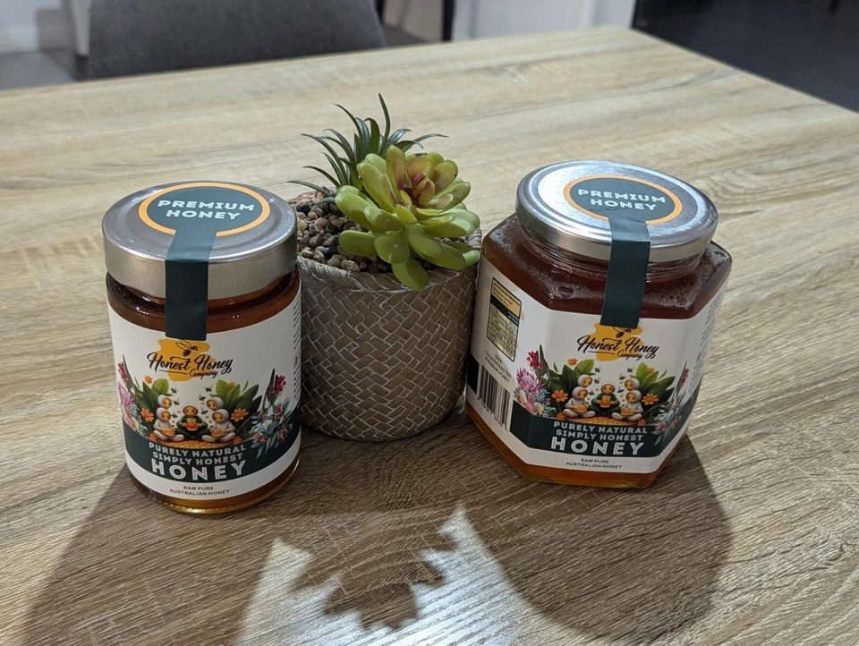 Organic Raw Australian Piliga Honey Direct From The Beekeeper 1 kG FREE SHIPPING - Image 2 of 3