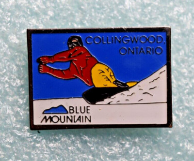 Blue Mountain Canada Ski Resort Snowboarder Ski Pin