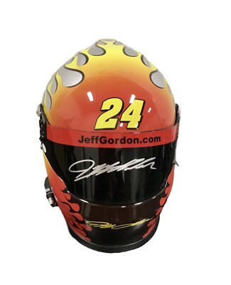 Jeff Gordon Signed DuPont-Hendrick (Final Ride) Full Size Helmet