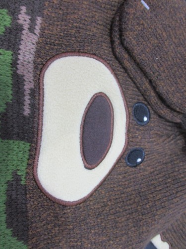Healthtex Moose Beanie Hat Gloves Set Boys 2T-5T Brown Camouflage New Tags - Picture 4 of 10