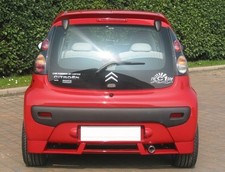 Heckdiffusor Heckansatz Diffusor Tuning passend für Citroen C1 RS77817