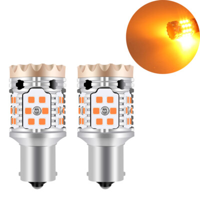 Kit Ampoules LED CANBUS Clignotantes AUXITO - Compatible 3157/7443/1156/etc., 1200 Lumens, 2 Ans Garantie