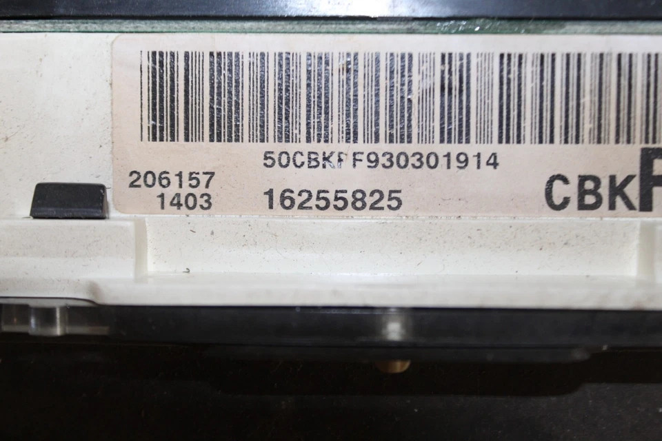 Cuadro de instrumentos velocímetro panel de instrumentos 00 - 05 Astro Safari 175.497 millas Foto 3 de 3