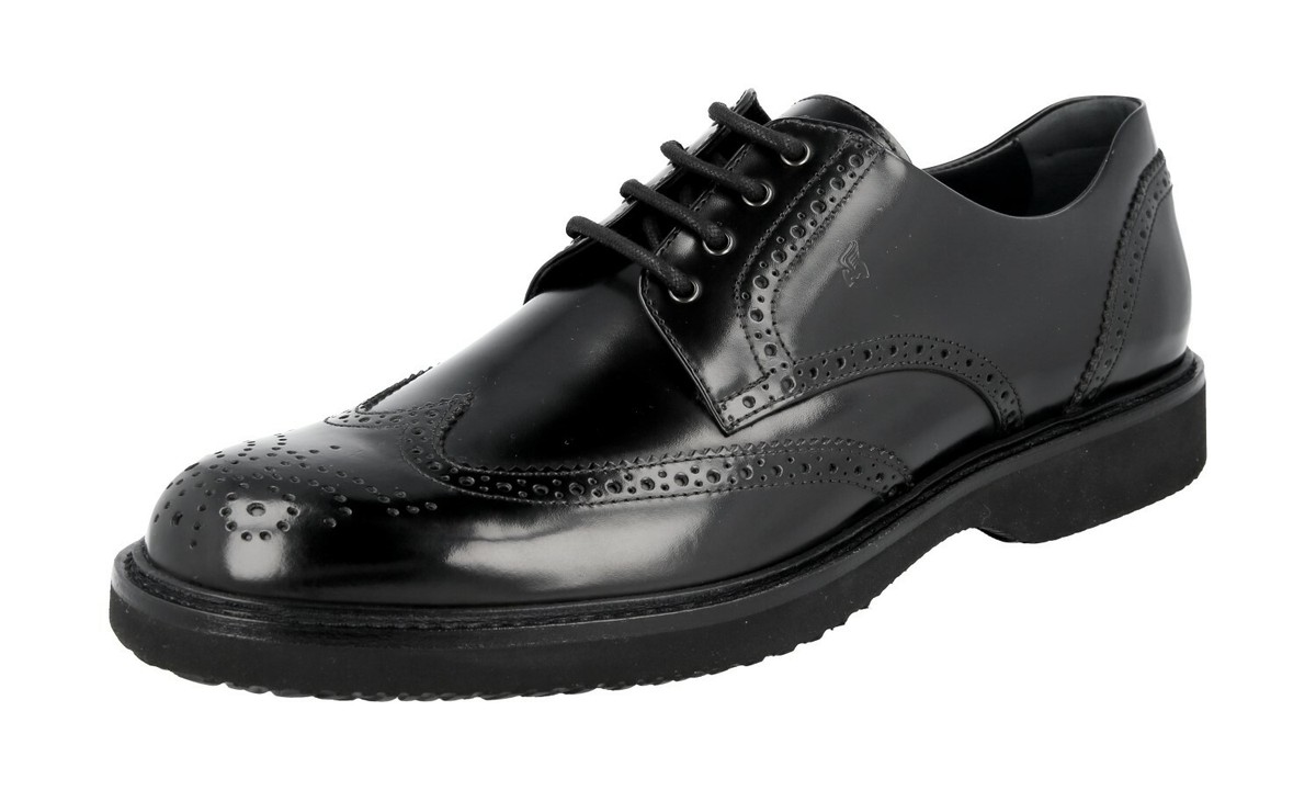 Hogan brogue dress shoes size 7 Hogan Men Size 10 US, 9 UK Shoes Brown Suede Brogue Wingtip  main image 4