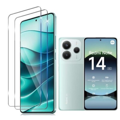 Xiaomi Redmi Note 14 5G Panzerfolie Folie Schutzfolie Hartglas Displayschutz