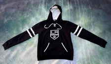 Vintage Old Time Sports NHL Los Angeles Kings Pull Over Hoodie Size Youth XL.