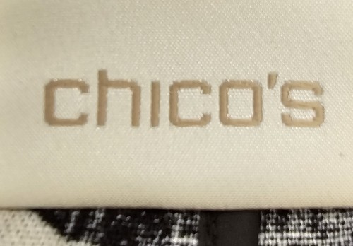 Chico's Womens Blazer Jacket Coat Size 2 Large 12 Sleeveless Linen - Picture 18 of 24