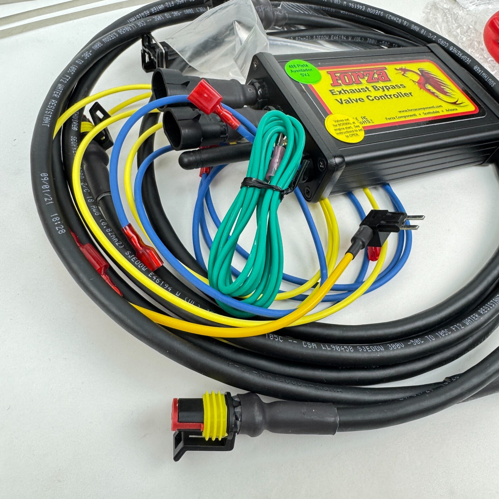 Forza Componenti Exhaust Bypass Valve Controller for Lamborghini Aventador SVJ