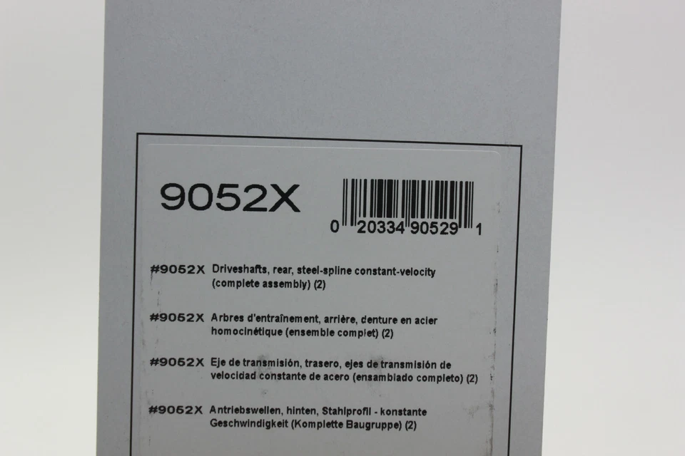 Traxxas 9052 X Antriebswelle Stahl SSCV komp.hi. Slash Rustler Stampede Hoss - Bild 2 von 3
