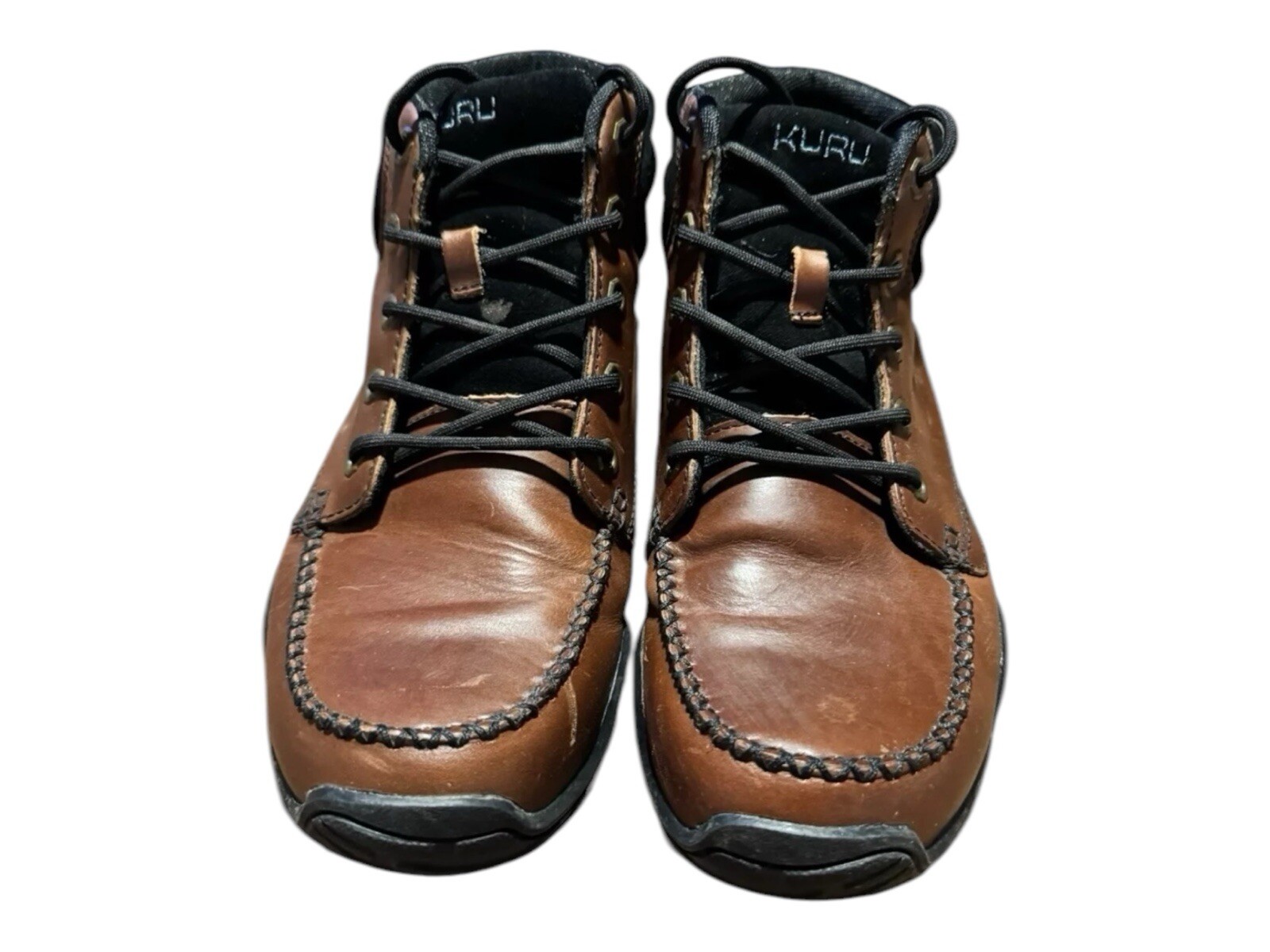 KURU Quest Men's Size 8 Brown Leather Ankle Lace Up Camp Hiking Boots Mountain image 6