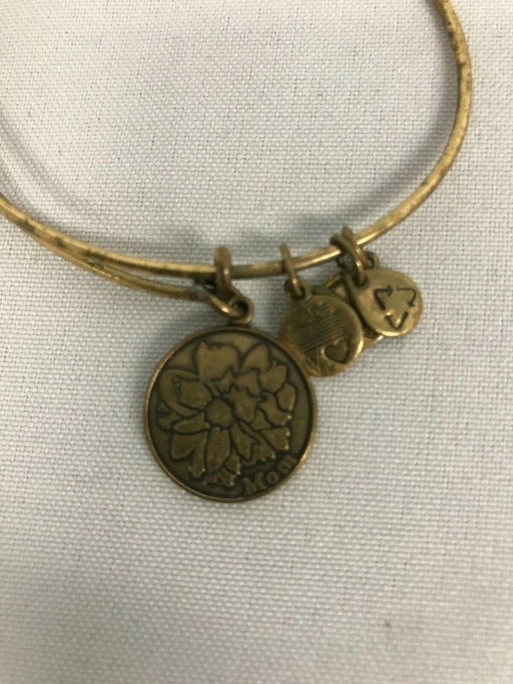 2 PULSEIRAS PULSEIRA ALEX & ANI ~ 2013 "MÃE" E CRISTAL AZUL - Imagem 3 de 4