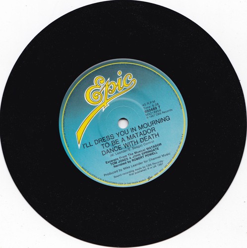 Tom Jones - A Boy From Nowhere - 7" single - Promo - Picture 4 of 4