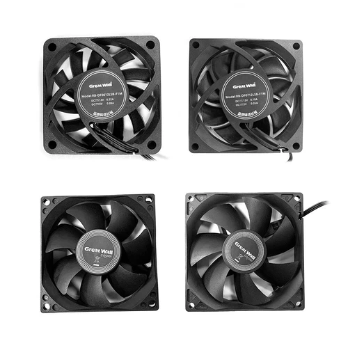 Silent Fan for Computer Cases 6cm/7cm/8cm/9cm AMD CPU Cooler Hydraulic Bearing