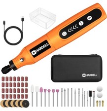 Mini Cordless Rotary Tool Kit, 5-Speed and USB Charging with 61 Accessories, ...