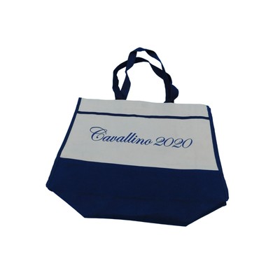 Cavallino 2020 ''Classic Car Show'' Entrant Canvas Tote Beach Bag By Gemline
