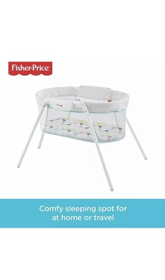 fisher price folding bassinet