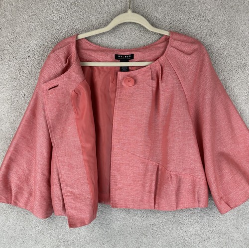 Axcess Jacke Damen Extra Large Rosa Crop Kurzblazer Feminin - Bild 7 von 10