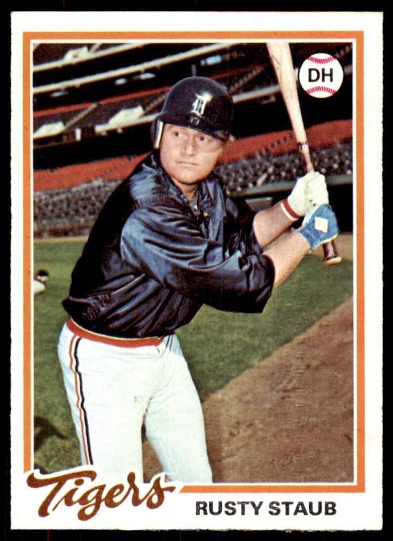 1978 TOPPS. RUSTY STAUB. DETROIT TIGERS #370 | eBay
