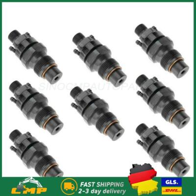 8PCS 0432217275 Neu Diesel Einspritzdüsen Satz For 1989-2001 GM Chevy 6.2L 6.5L