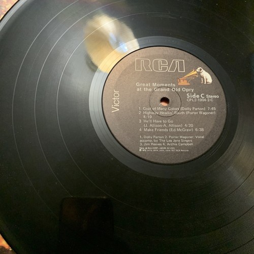 Great Moments At The Grand Ole Opry (Vinyl 2xLP) 1977-Dolly Parton Minnie,Milsap - Picture 5 of 5