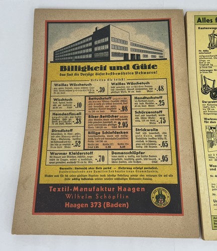 Lahrer hinkenden Boten, Historiker Kalendaer 1937, 1960, 1964 - Bild 5 von 7