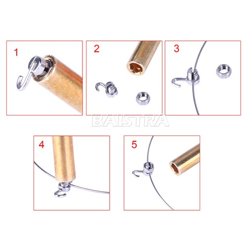 Dental Orthodontic Crimpable Hooks Stops/Long/Short/Sliding/Cross Tube 10 Types - Picture 65 of 67