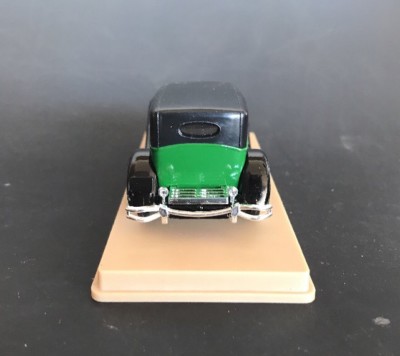 Miniature Voiture Solido Âge D'Or #55 - Cord L29 1929 - Vert Et Noir - Occasion