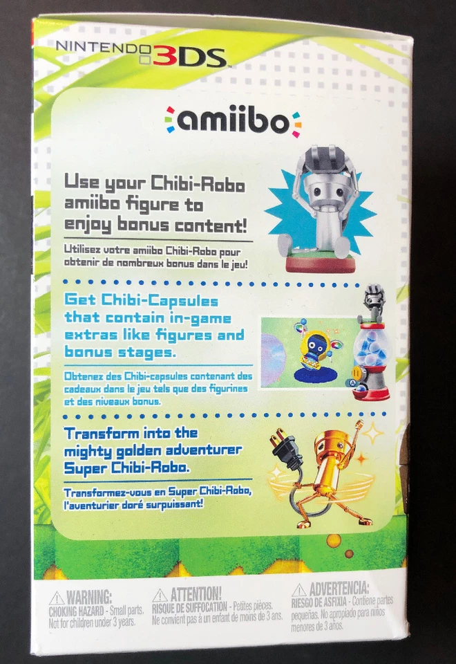 Chibi-Robo Zip Lash Box Set W/ Chibi-Robo Amiibo (3DS) NEW - Image 3 of 4