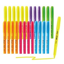 Highlighters Assorted Colors Chisel Tip Pocket-Style 24 Pack for Office