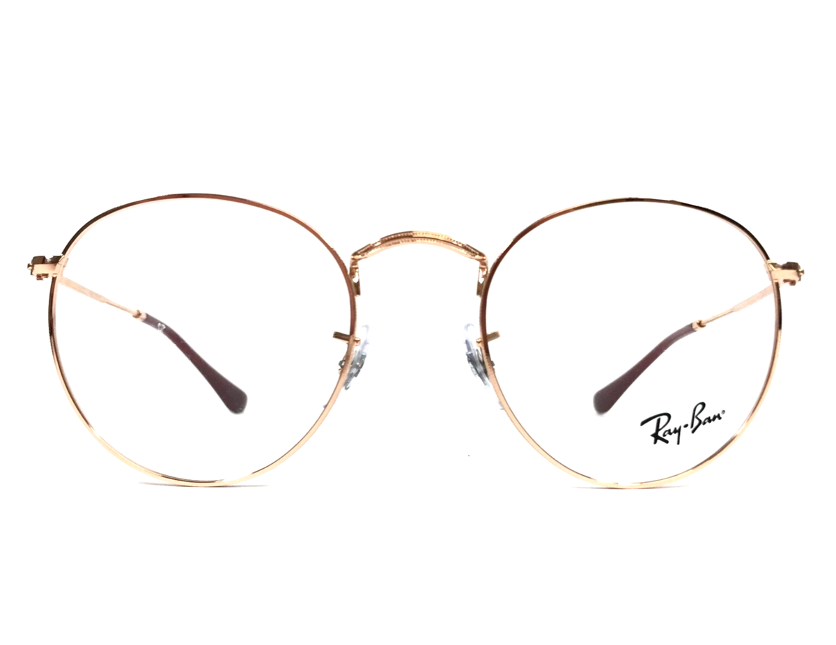 Ray-Ban rb3447v ライトピンク ROUND METAL Sunglasses in Silver and Photochromic Pink