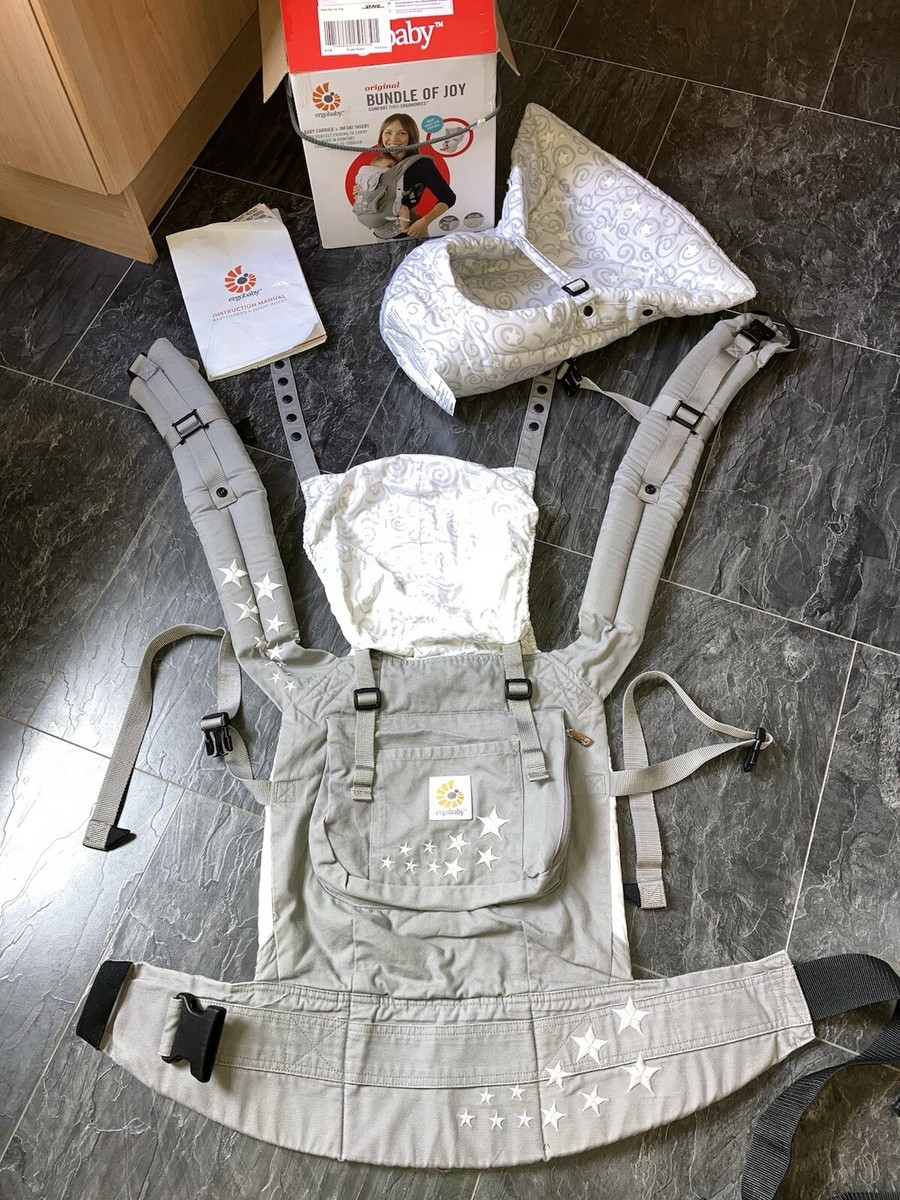 Infant Insert Ergo Baby Carrier Galaxy Grey Ergo Baby Carrier In