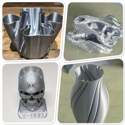 Muestra de filamento de seda PLA para impresoras 3D plumas 1 pieza 100 g / 30 m 1,75 mm de diámetro - Imagen 5 de 33