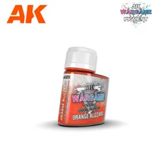 Orange Blizzard Wargame Enamel Liquid Pigment 35ml Bottle AK Interactive AK1213