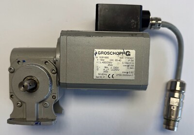 Groschopp Getriebemotor 3~ Mot / IGK 65-40 / 400/230V / 45 W / WK 1700401