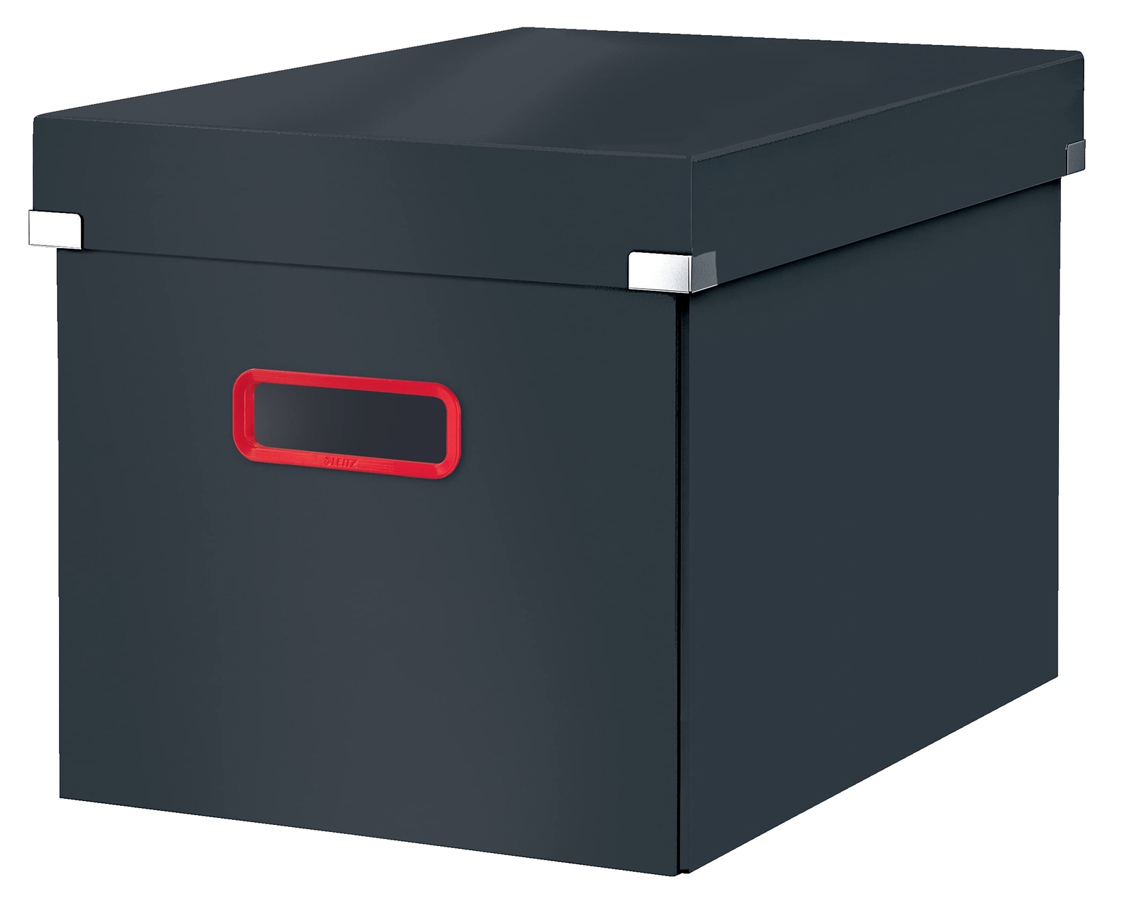 Leitz Click & Store Cube, Foldable Large Storage Box with Lid, Premium Strong Ca